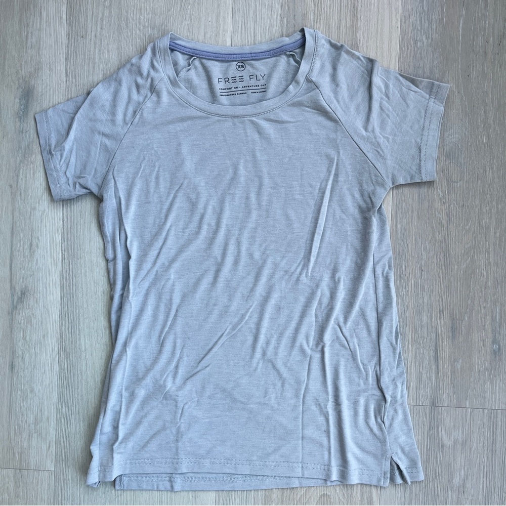 Women's Free Fly Shirt - grey/blue